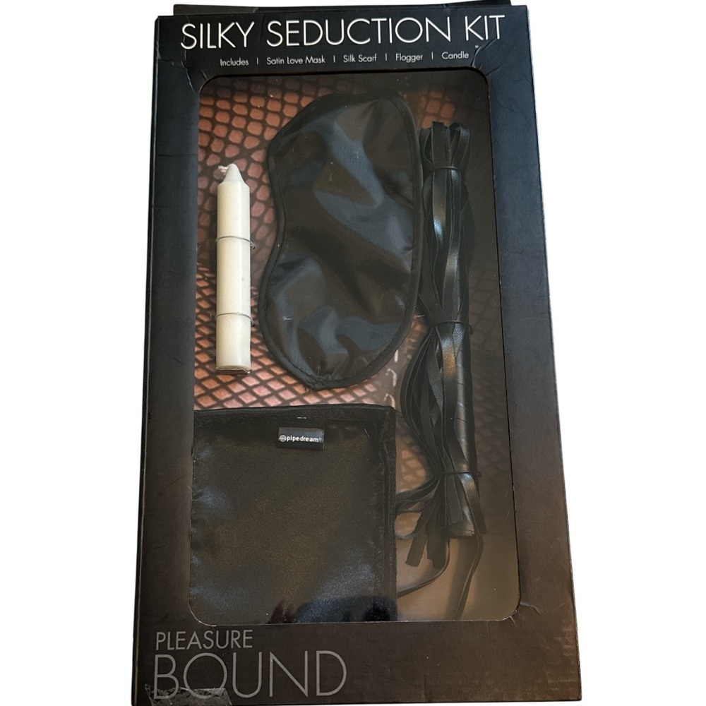 🔵 Pleasure Bound Silky Seduction Kit-New in Box